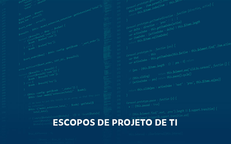 Escopos de Projeto de TI